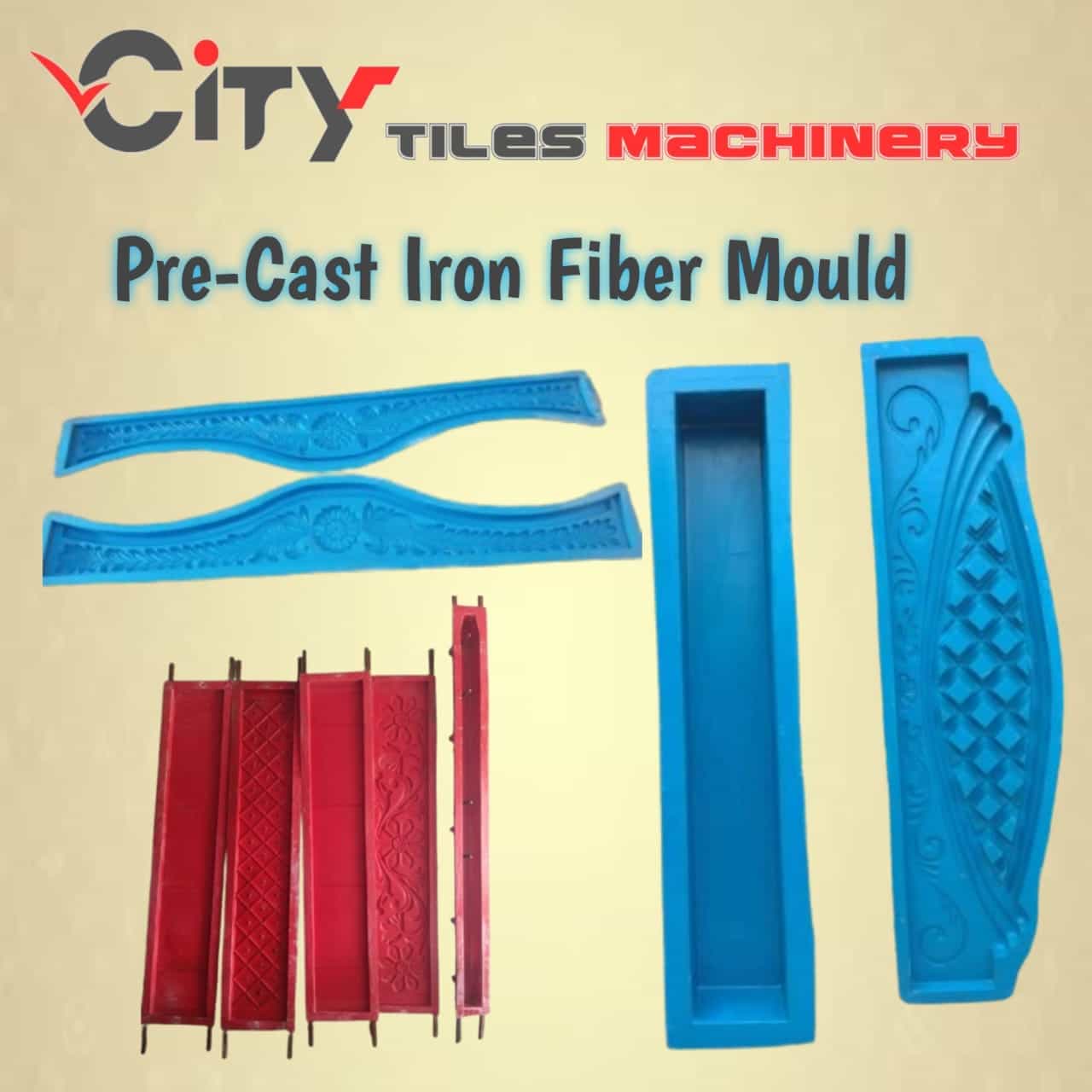 Pre Cast Iron Fiber Mould 